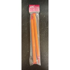 Susan Bates US 35 19mm 14" Jumbo Knitting Needles NOS Sealed Orange